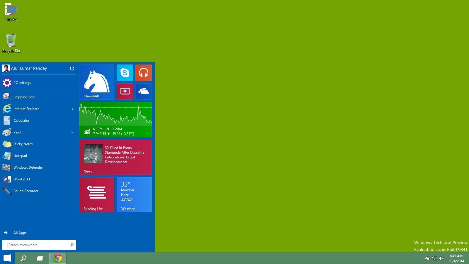 Windows 10 Technical Preview