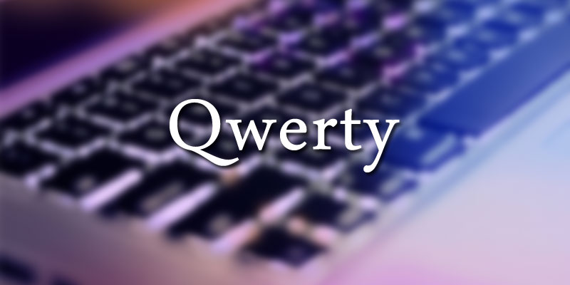 Why are keyboards qwerty?
