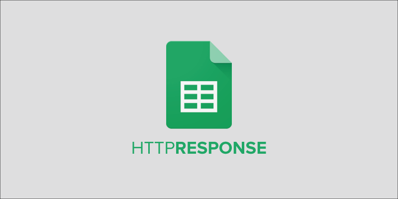 How to pull an HTTP response code in Google sheet?
