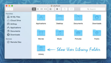 How to Show User’s Library Folder on macOS?