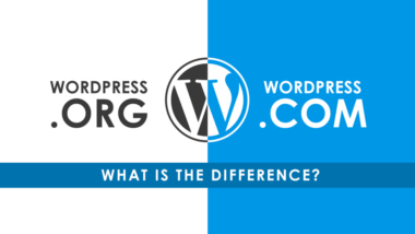 Self Hosted WordPress.org vs Free WordPress.com [Infographics]