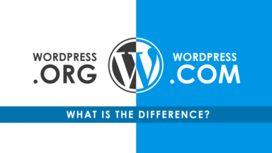 Self Hosted WordPress.org vs Free WordPress.com [Infographics]
