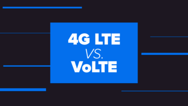 Difference between 4G LTE and VoLTE?
