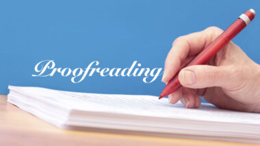 Proofreading tools for writers