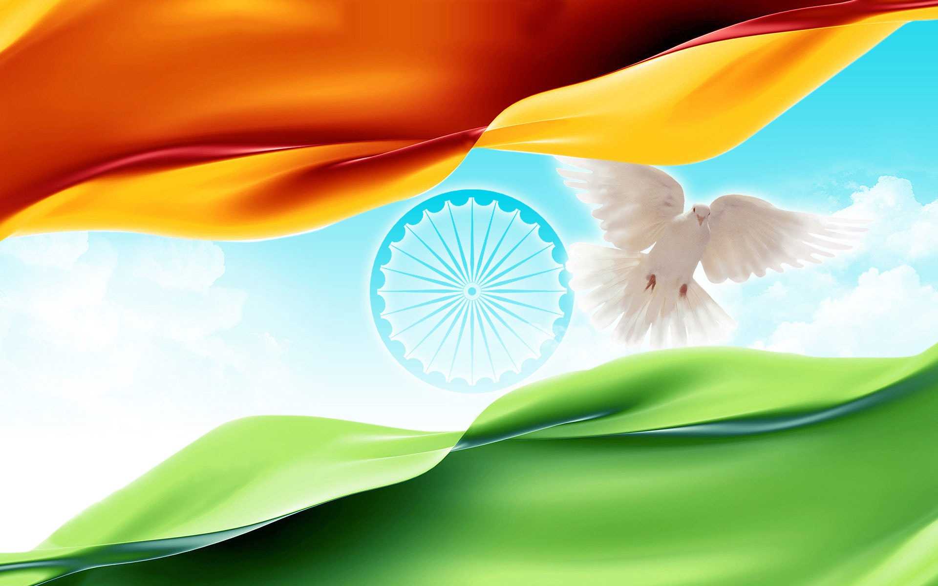 Indian Flag Peace