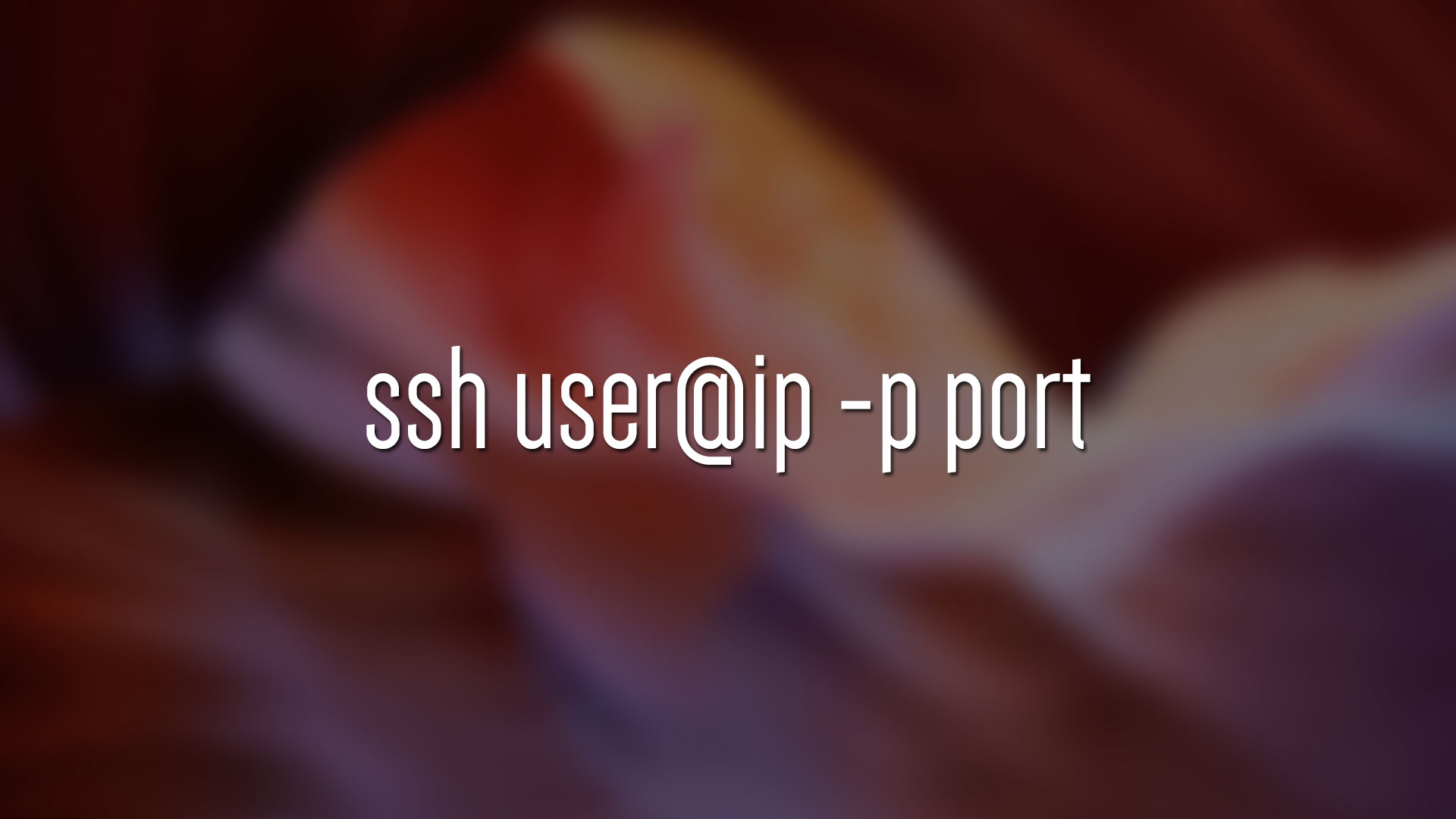 Change SSH Port