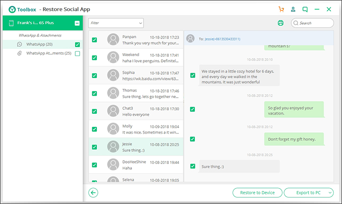 iSkysoft Restore