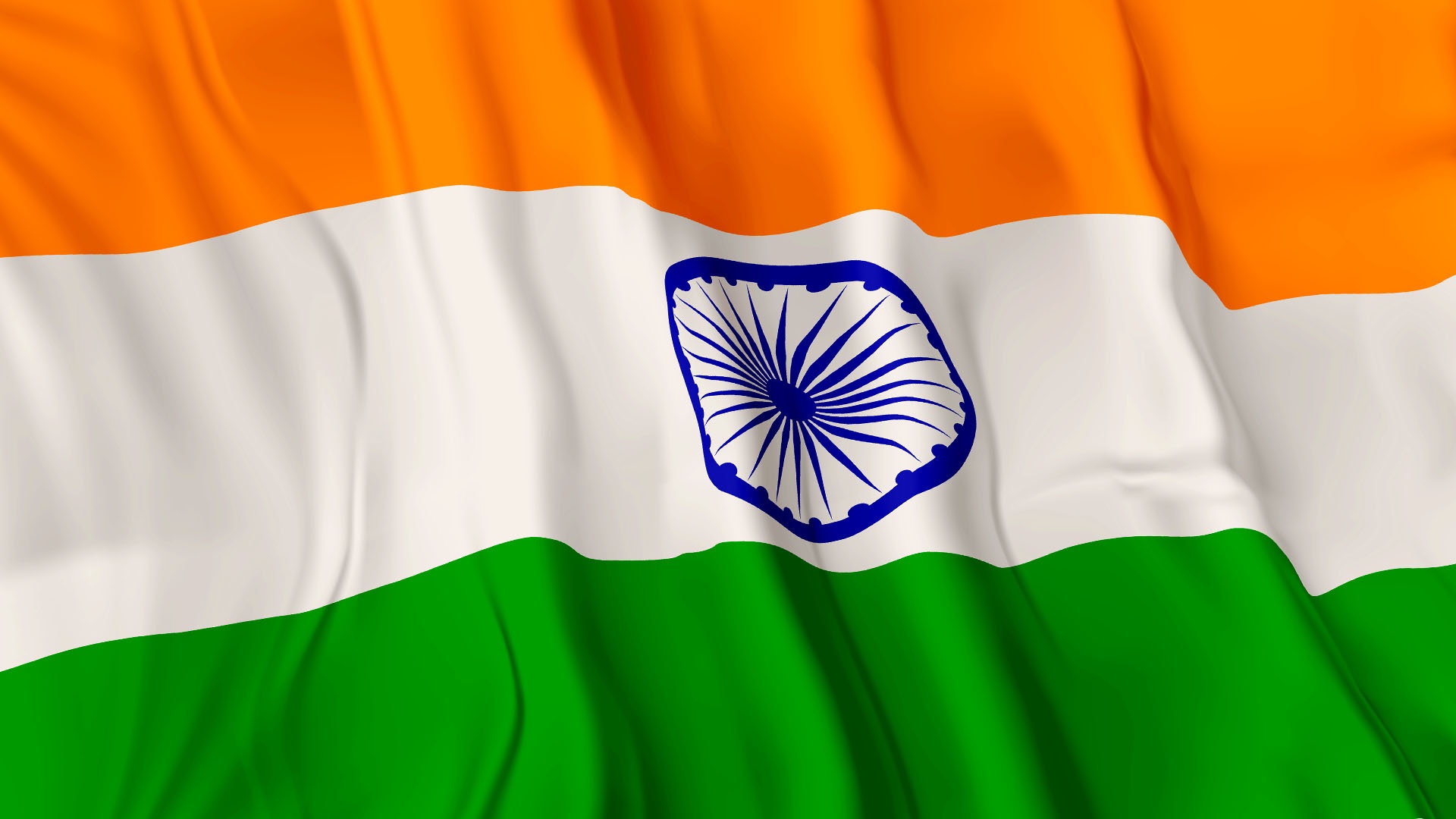 Indian Flag Full HD Tricolour Flag of India Waving
