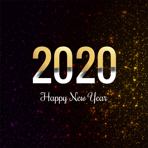 Happy New Year 2020 Beautiful Celebration