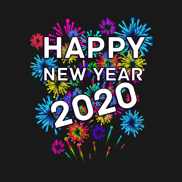 Happy New Year 2020 Card
