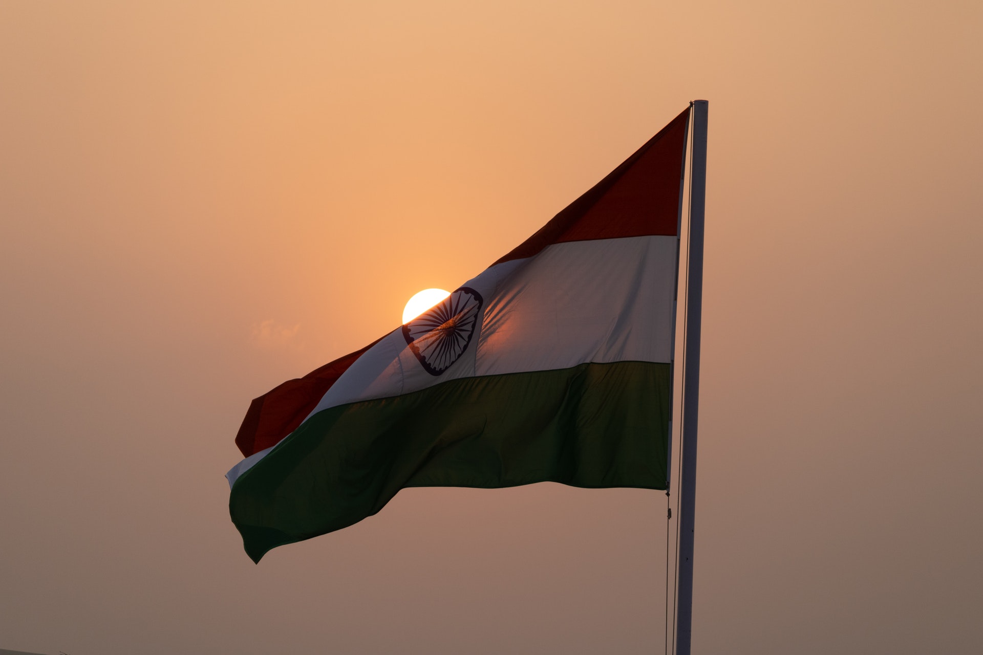 indian-flag-sunset