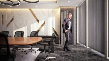 How can luxurious office design affect your brand identity?