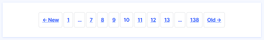 Numeric Pagination