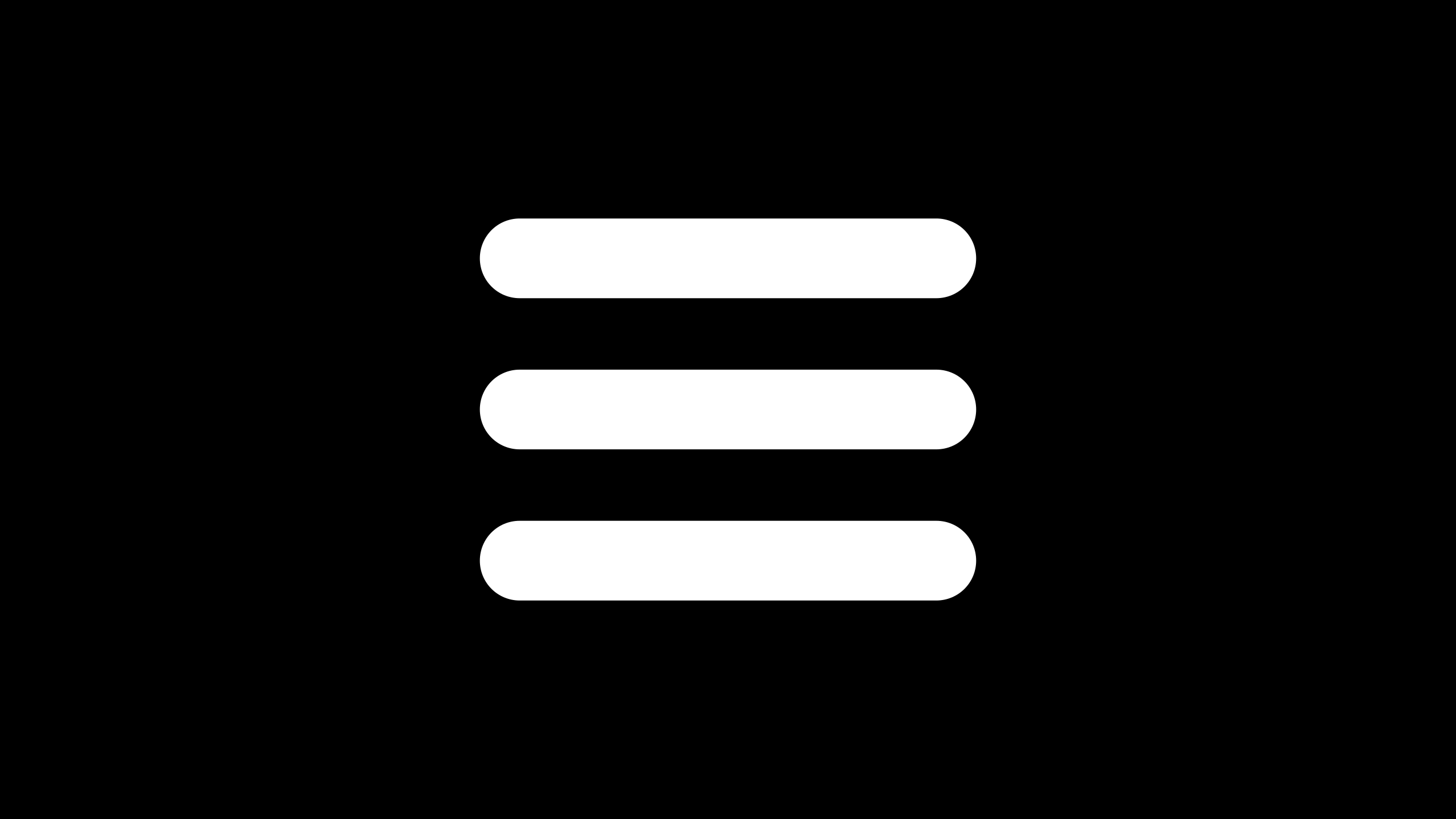 Animated hamburger menu icon
