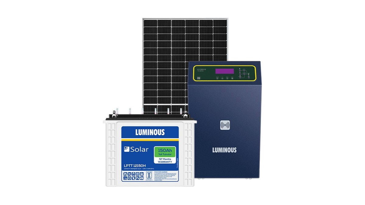 Hybrid solar inverter