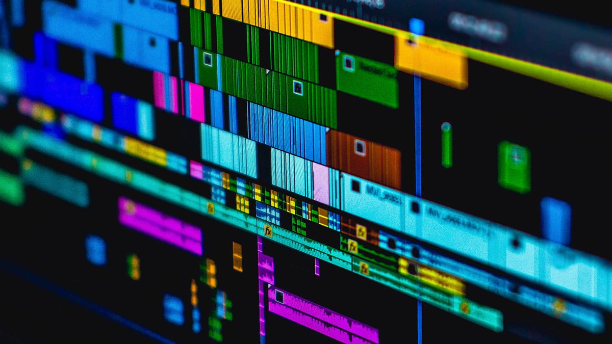 Video editing timeline