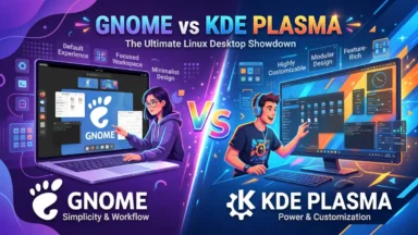 GNOME vs KDE Plasma: Which linux desktop environment should you choose?